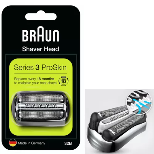 Series 3 Replacement Shaving Head Foil Cassette 21B 32B 32S /3 ProSkin Shavers - Picture 5 of 20