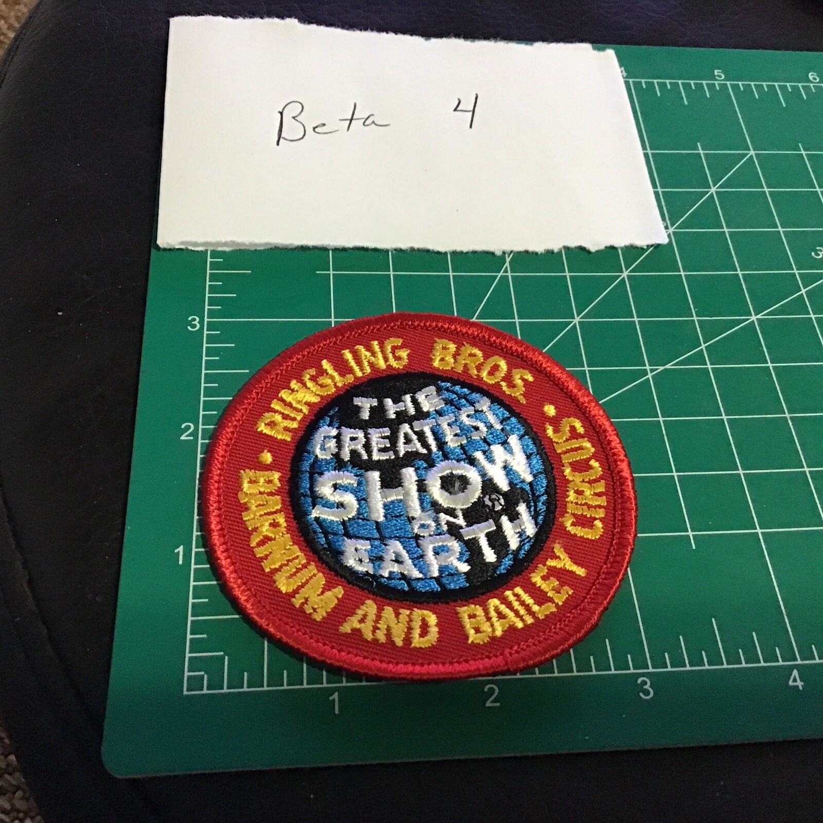 VTG RINGLING BROS Barnum & Bailey Greatest Show On Earth Iron On Patch