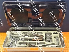 Aesculap Surgical Casper Cervical Retractor Set with Tray. (Made in USA)