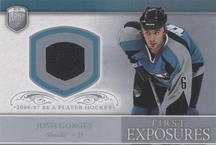 2006-07 Upper Deck Be A Player Portraits - Josh Gorges #FE-JG - 1 of 1