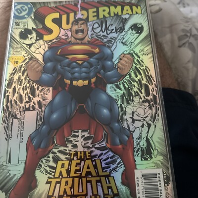 DC Comics: Superman #166 - Mar '01 - Signed by Ed McGuinness, Dynamic Forces COA