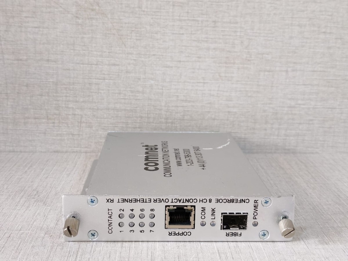 ガネーシア/エレクトリカル・コミュニケーション COMNET CNFE8RCOE 8-CH CONTACT OVER ETHERNET RX | eBay