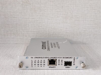 COMNET CNFE8RCOE 8-CH CONTACT OVER ETHERNET RX- WITHOUT ACCESSORIES