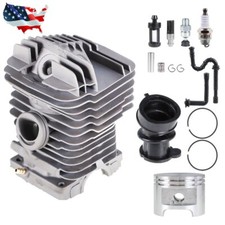 For STIHL MS390 MS290 MS310 029 039 Engine Motor Cylinder Piston Crankshaft 49MM