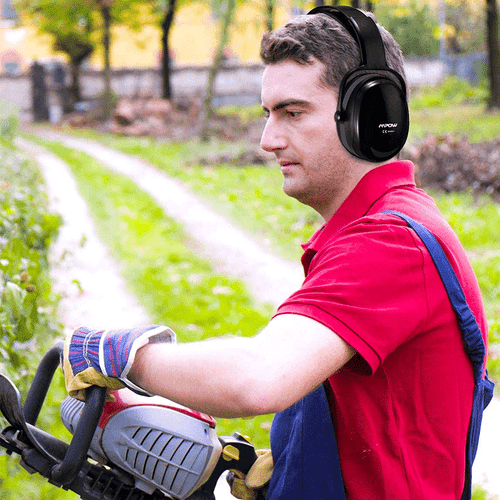 MPOW 36db Noise Reducing Ear Muffs Safety Cancelling Hearing Protection Shooting - Picture 5 of 12