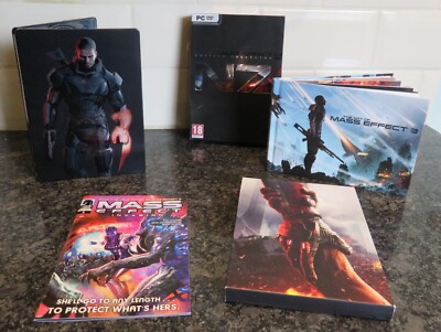 Mass Effect 3 Edition Sammler N7 Top Zustand mit Kunstbuch und Comic