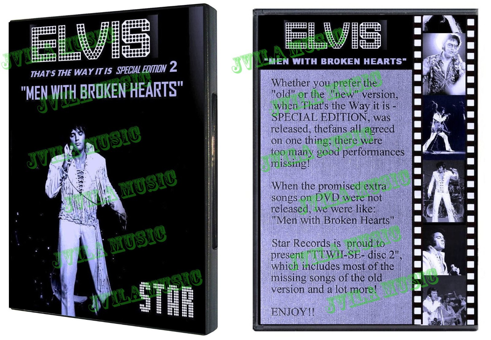 ELVIS PRESLEY Men With Broken Hearts DVD SEALED