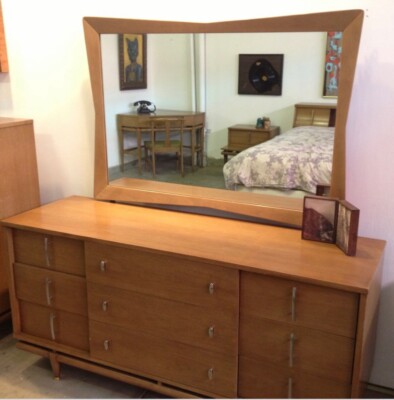 sachin and babi light blue dress Nine Drawer Kent Coffey Dresser For Sale at 1stDibs main image 1