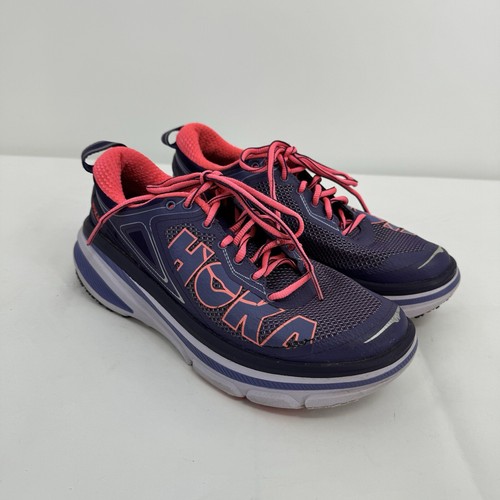 Hoka Bondi 4 Women's Size 8 Purple & Pink Comfort Running Shoe