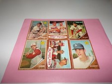 17-Card Lot 1962 Topps Baseball (H. Bedell/Cliff Cook/Lou Klimchock/P. Richert)