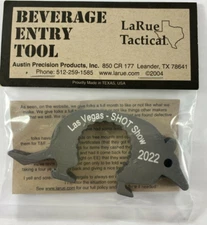 LaRue Tactical Beverage Entry Tool Dillo Las Vegas Shot Show 2022