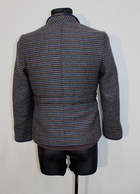 Blazer Femme Gotz Pure Laine – Taille 38, Col Tweed, 3 Boutons, Occasion