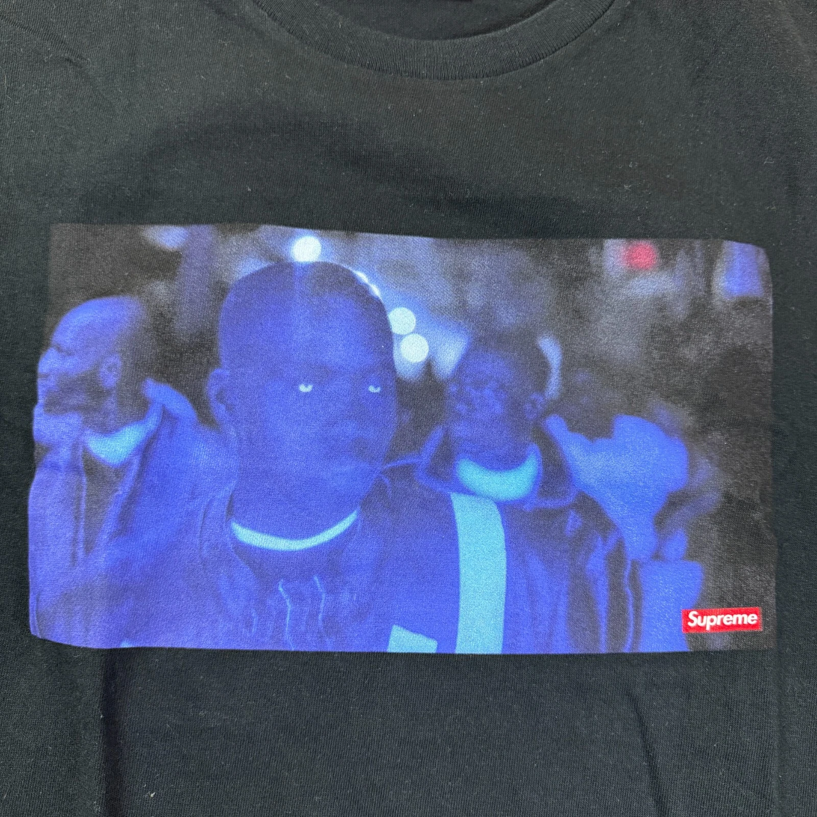 OCCASION Supreme SS18 America Eats Its Young Noir L Vintage Raekwon Nas Belly Rza X