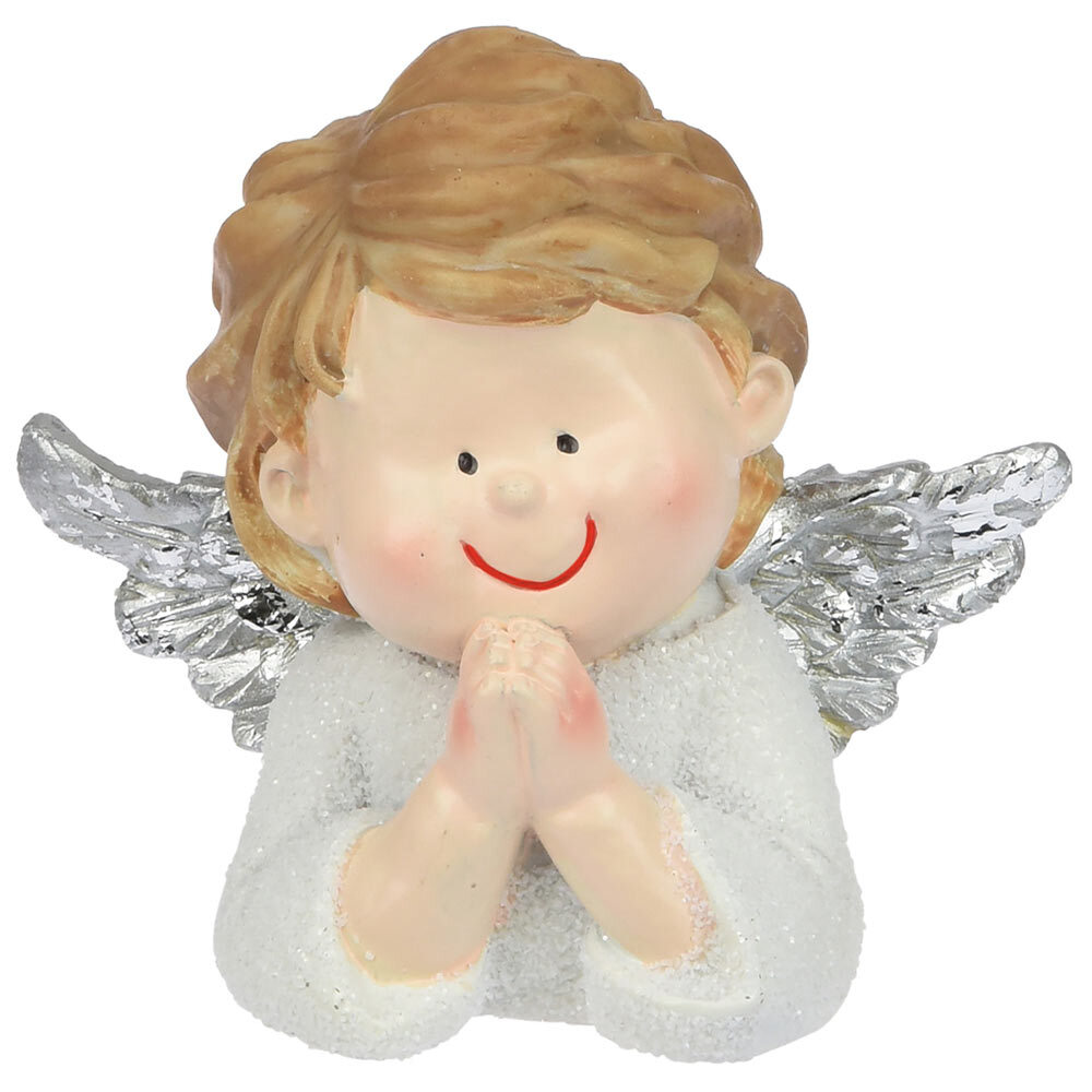 Amesor Weihnachtsbaumspitze Engel - Gold Mit LED Beleuchtung (25cm)