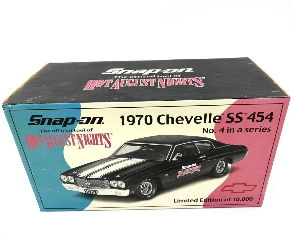 SNAP-ON TOOLS 1970 CHEVROLET CHEVELLE SS 454 DIECAST CAR HOT