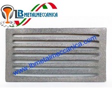 Grata,Fondello,Griglia,ghisa,camino,stufa,legna,termocamino 15x27 Cm LB-GC150270