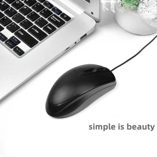 USB Wired Mouse Optical 1200 DPI Gaming Mice For Laptop Notebook PC K6U0 - Picture 8 of 11