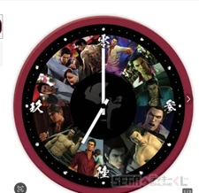 Ryu ga gotoku Yakuza Kazuma Kiryu Wall Clock Sega Lucky kuji