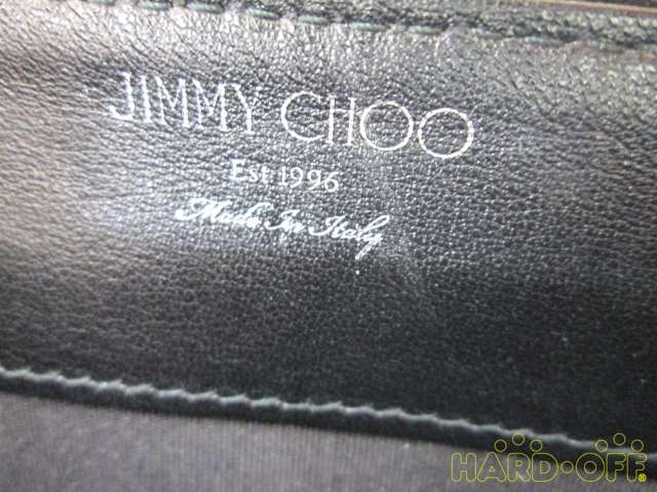 Python Embossed Studs Wallet Model Blu Jimmy Choo… - image 4