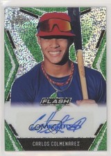 2020 Leaf Flash Portrait Auto Green 20/25 Carlos Colmenarez #PA-CC1 Auto 6q5
