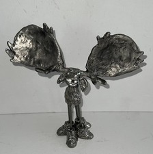 Keefer Bennett Collectibles Goofy Moose Pewter Figurine