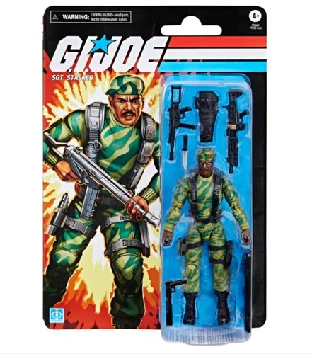 G.I. Joe Classified Series Retro Cardback Sgt. Stalker 6-Inch Action Figure