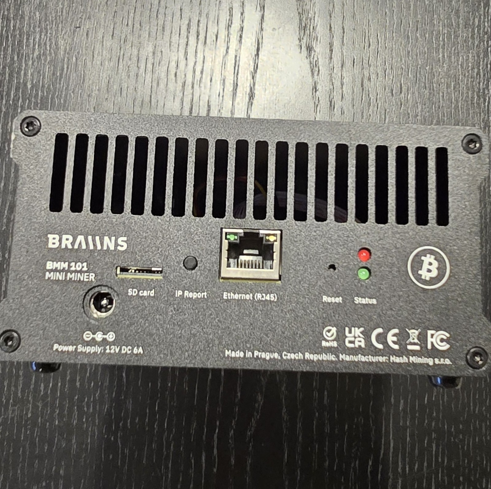 Braiins Mini Miner BMM-101 U.S. Plug - Open Box (Excellent Condition)
