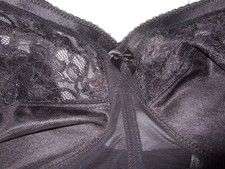 Glamorise Magic Lift Bra BLK 1000 Size 52 DD New.