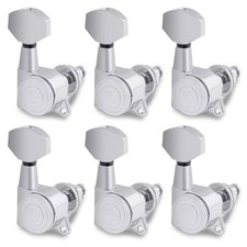 Locking Guitar String Tuning Pegs Sealed Machine Heads Tuners Tuning Keys 6R CR