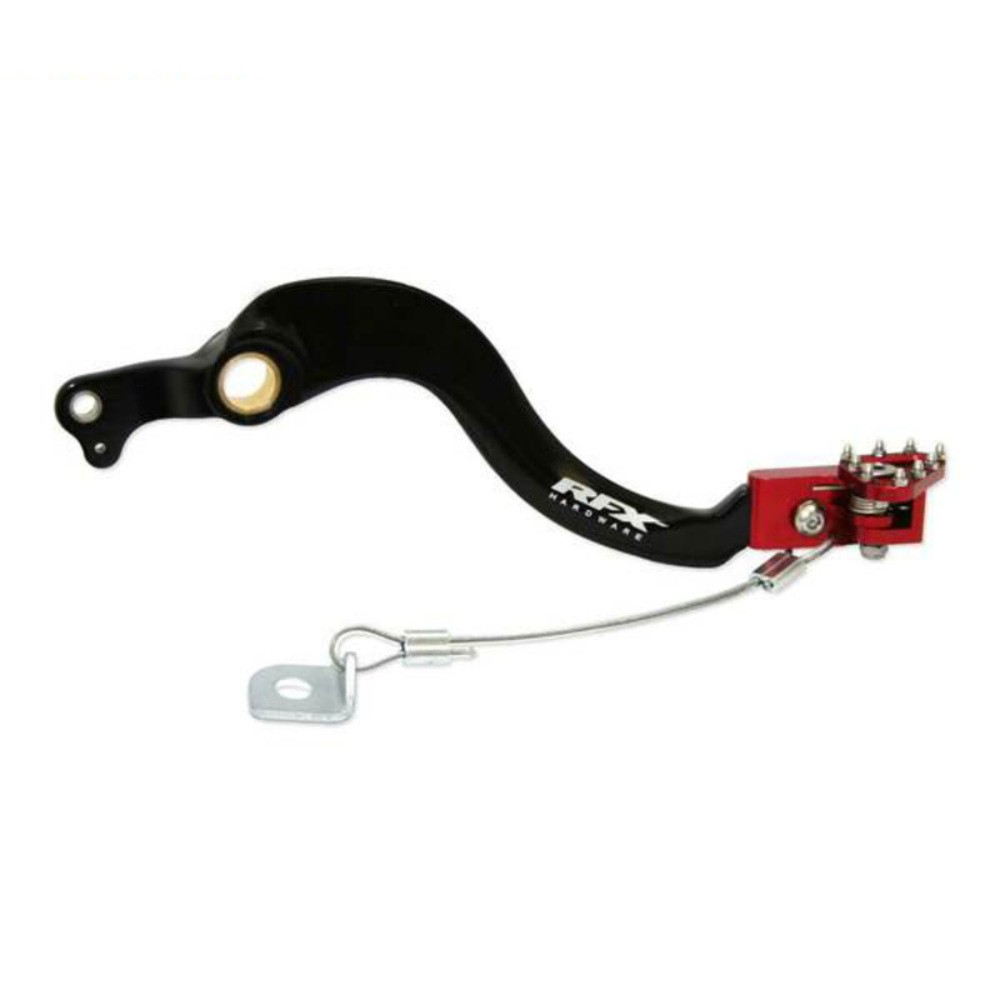 Pedal Of Brake Rear RFX Pro Series-Punta Plegable-Negro/Red/ for