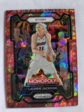 2024 PANINI PRIZM MONOPOLY WNBA - LAUREN JACKSON #12 FREE PARKING PRIZM