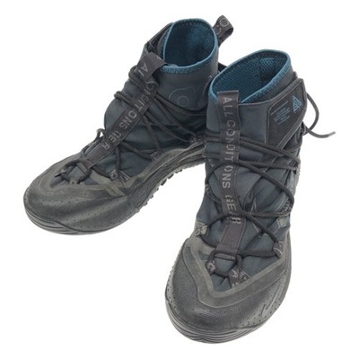 Nike ACG AIR TERRAC ANTARKTIK GORE TEX SNEAKERS BV6348-001 Black Used MESC-0