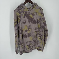 Lululemon All Yours Hoodie Orbital Tie Dye Mauve Grey Multi Size 12 Sweatshirt