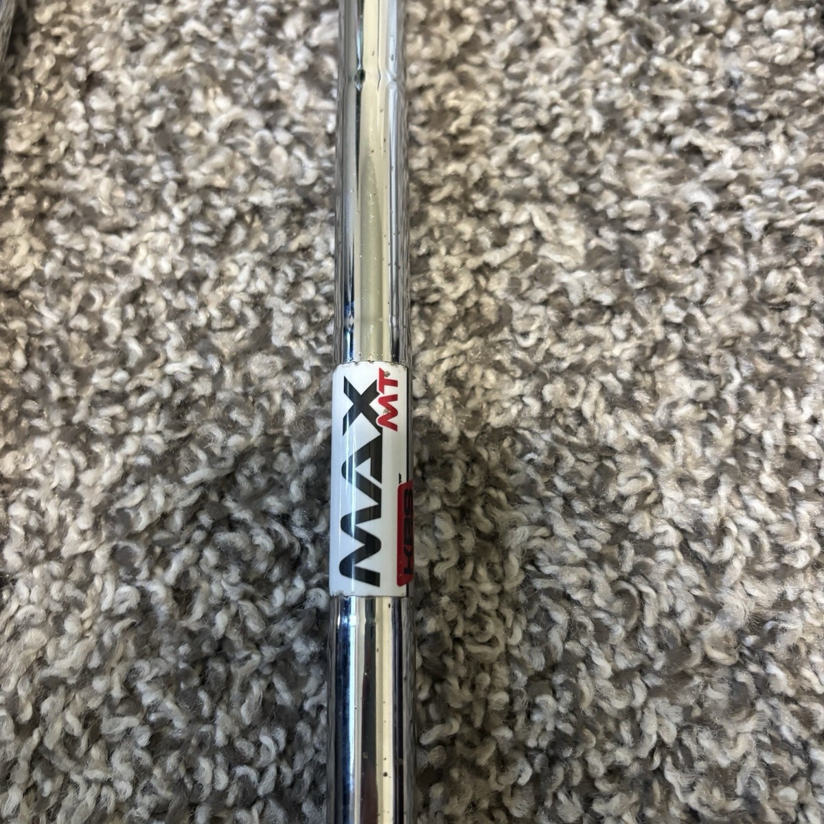 KBS Max MT 85 S Stiff Golf Shaft 6 Piece Set 34.25-37.25”Clean