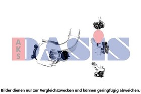 AKS DASIS TURBOLADER MIT DICHTUNGEN passend für NISSAN INTERSTAR OPEL MOVANO