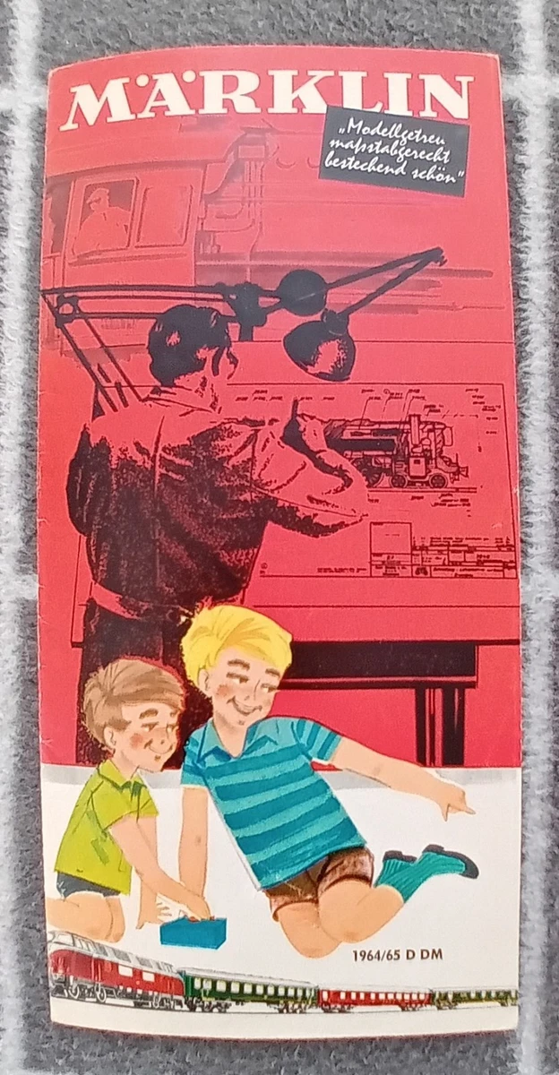 Märklin H0 Werbe-Flyer / Prospekt von 1964/65 / OYNN 07 64  th  / TOP / Original