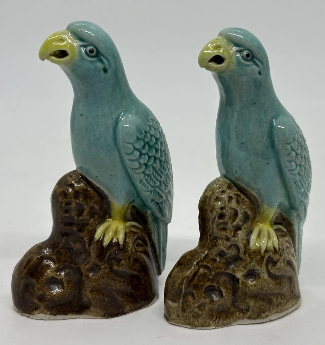 陶瓷蓝色清朝(1644-1911) 中国朝代中国风雕像、雕像| eBay