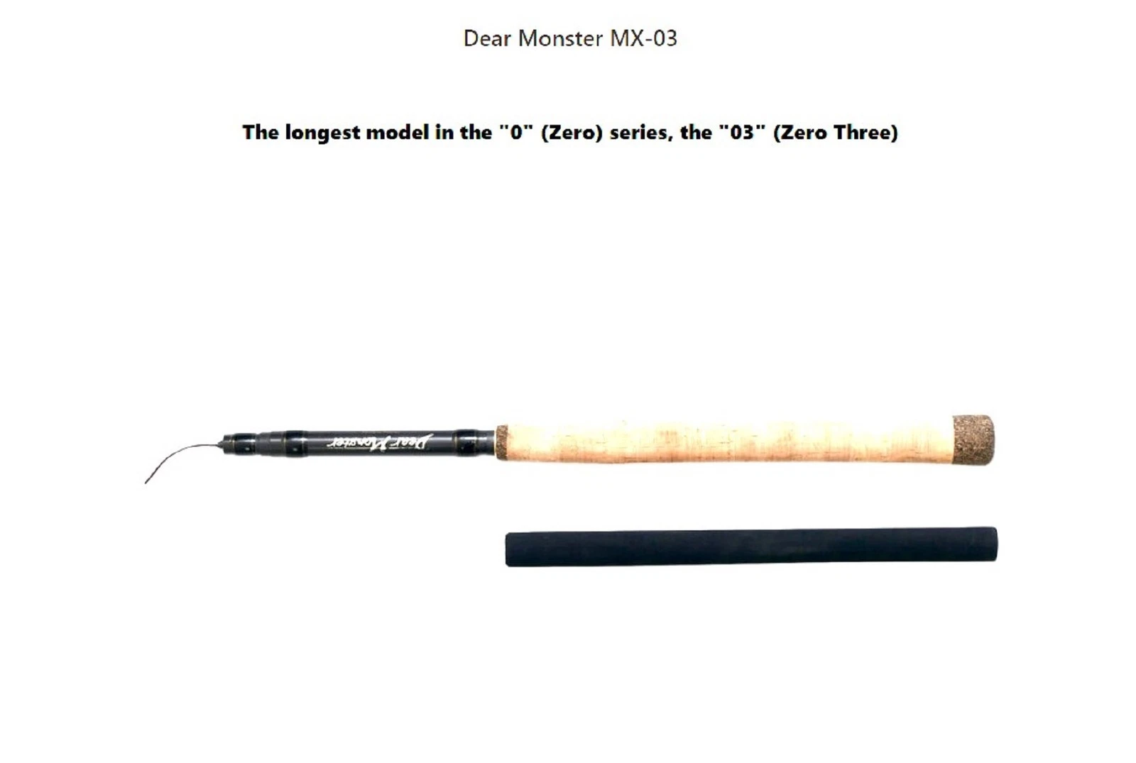Monster Kiss Rod MX-03 Pole 40cm Telescopic 300/330/360cm (2455)
