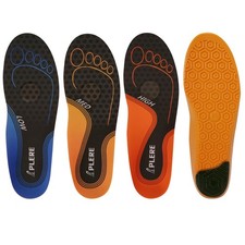 Arch Insert Men,Plantar Fasciitis Insoles,3 Custom Arch Heights for All Foot ...