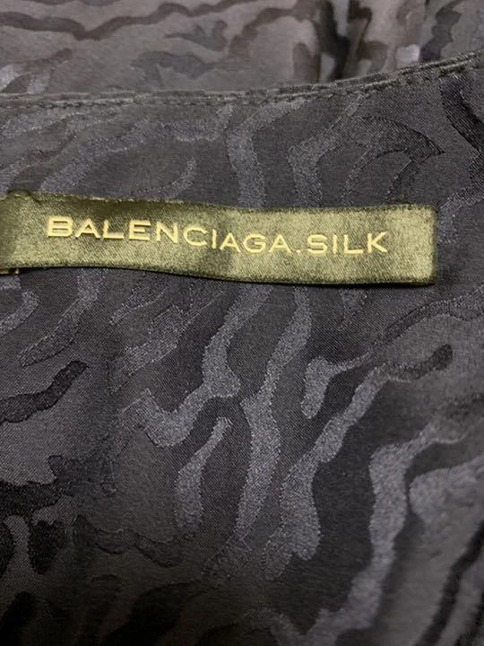 Б/У BALENCIAGA ШЕЛКОВАЯ ЮБКА ХОРОШО - Изображение 4 из 4