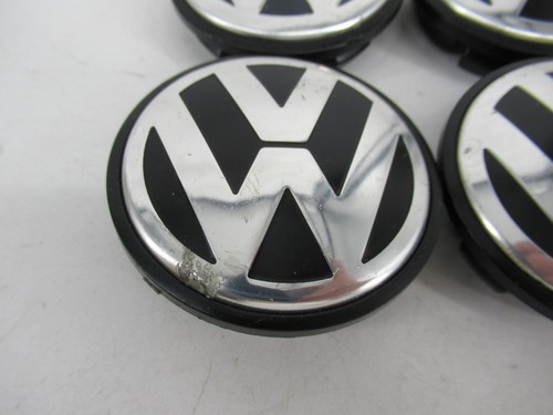 Center Caps Hubcap VW Golf Jetta Golf Tiguan Passat EOS CC 3B7 601 171 OEM Wheel - Picture 5 of 7