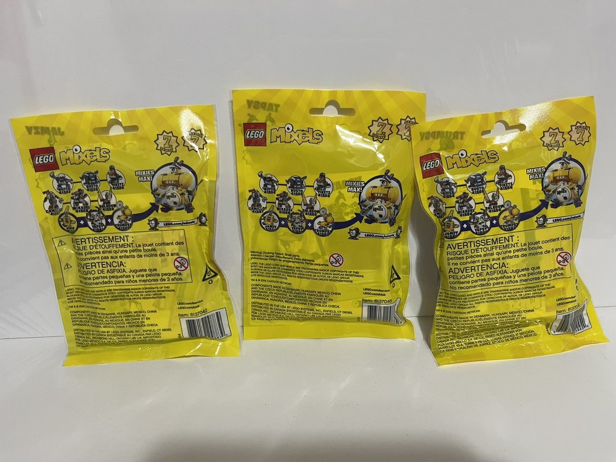 LEGO MIXELS: 41560 41561 41562 Tapsy, Trumpsy and Jamzy NEW Series