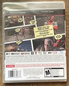 Deadpool - Sony PlayStation 3 PS3 BRAND NEW Factory Sealed Marvel Activation