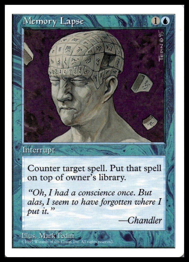 MTG Memory Lapse - Fifth Edition LP