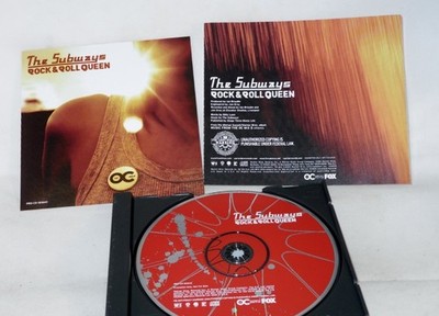 Subways -  Rock and Roll Queen Promotional ONLY CD Single ** Free Shipping**