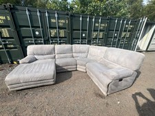 Grey Corner Recliner Sofa with Chaise - DELIVERY AVAILABLE