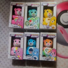 Care Bears Micro Plush Mini Figures Lot of 6 Cheer, Grumpy, Togetherness  More
