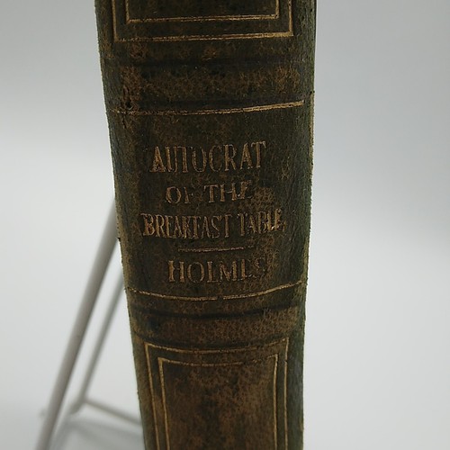 Antique 1918 H/C Book 'Autocrat of the Breakfast Table' by Oliver Wendell Holmes - Picture 4 of 15