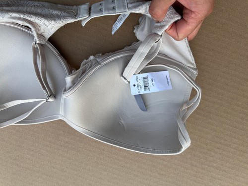 Aerie Womens Real Sunnie Wireless Sans Armature bra LIGHT BEIGE Sz 34C - Picture 3 of 3