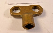 Antique Brass Clock Winding Key Lot #27